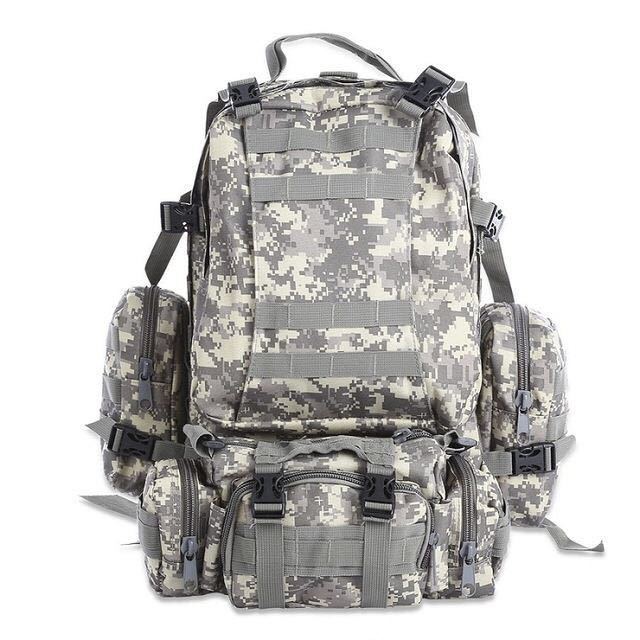 50L Backpack – Waterproof for Camping, Hiking, & Travel